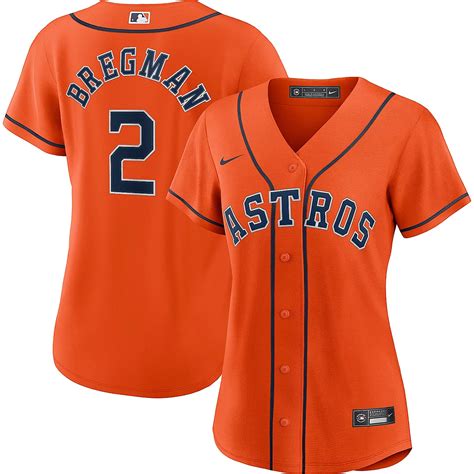 nike women's houston astros official replica jersey|nike astros jersey.